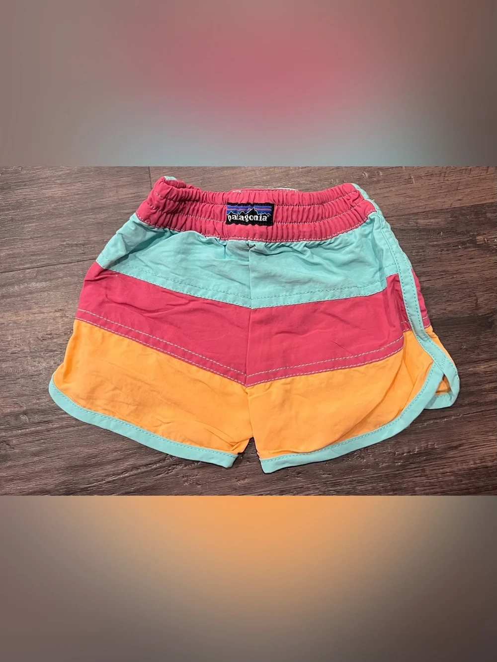 Patagonia Colorblock Board Swim Shorts 3-6m